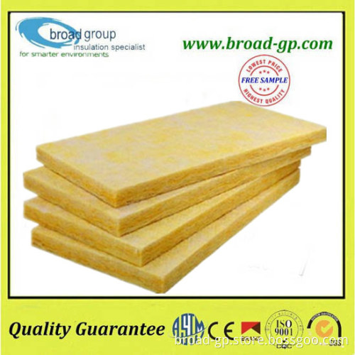 Glass wool board insulation material in low price